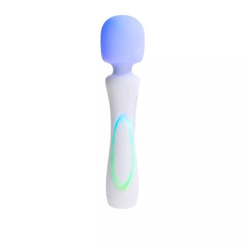 Wibrator z oświetleniem LED The Wand White Paradise Illumination Paradise Pleasure