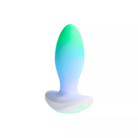 Wibrujący korek analny LED The Plug White Paradise Illumination Paradise Pleasure