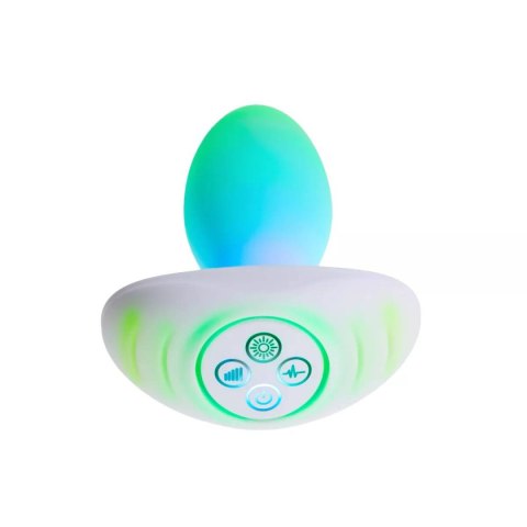 Wibrujący korek analny LED The Plug White Paradise Illumination Paradise Pleasure