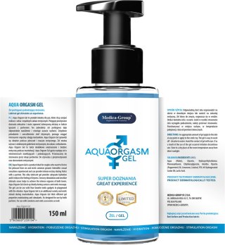 Lubrykant Żelowy Pobudzający Doznania-Aqua Orgasm - Żel Medica-Group