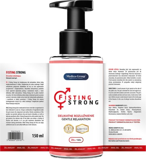 Żel do fistingu Fisting Strong Medica Group 150ml