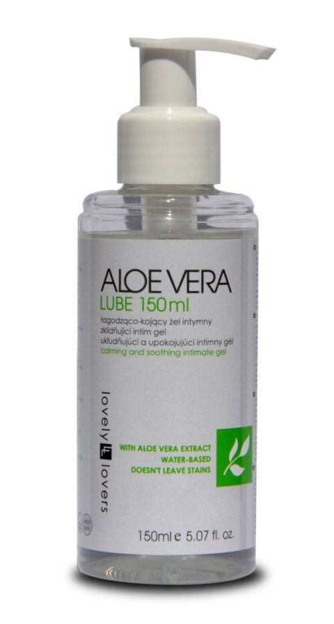 Lubrykant Wodny Z Aloesem Aloe Vera Lube 150ml Lovely Lovers