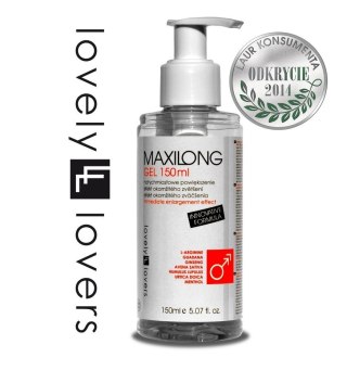 Maxilong Gel Żel Powiększający Penisa150 Ml Lovely Lovers