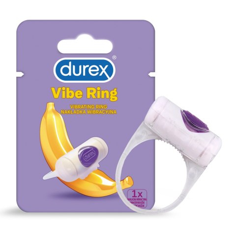 Pierścień erekcyjny wibrujący dla par Intense Vibrations Durex