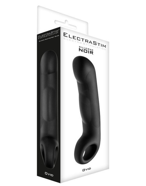 Elektroda Wewnętrzna do Elektrostymulacji silikonowa Silicone Noir Ovid ElectraStim