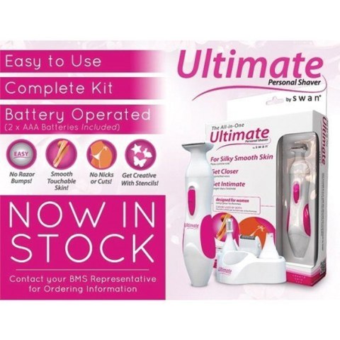 Golarka Do Kobiecych Miejsc Intymnych Biała Ultimate Personal Shaver Women Swan