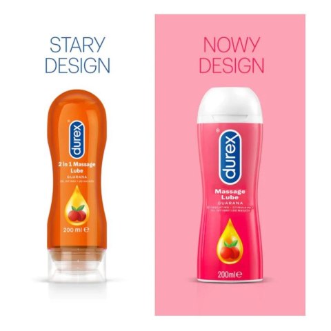 Żel Intymny I Do Masażu 2w1 Guarana Stymulujący 200ml Durex