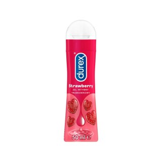 Żel Intymny Smakowy Truskawkowy 50ml Durex
