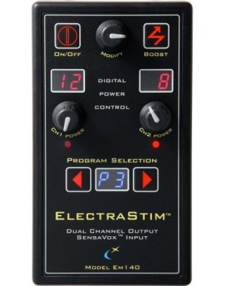 Zestaw Z Jednostką Sterującą Do Elektrostymulacji Sensavox Em-140 ElectraStim