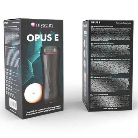 Masturbator Odbyt Z Funkcją Elektrostymulacji Opus E Masturbator Anus Mystim