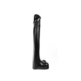Dildo winylowe czarne 25x10cm Mister B Eric Dildo Dark Crystal