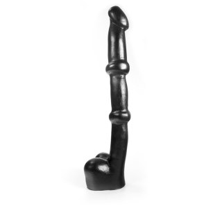 Dildo winylowe czarne 37x17cm Mister B Tim Dark Crystal