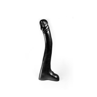 Dildo winylowe czarne 30cm Mister B Tony Dildo Dark Crystal