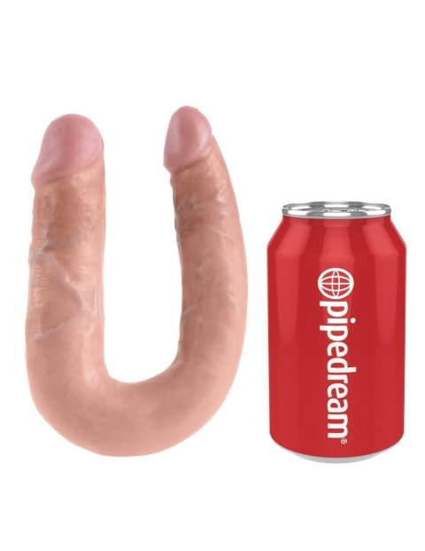 Dildo podwójne cieliste 35cm U-Shaped Medium Double Trouble KING COCK