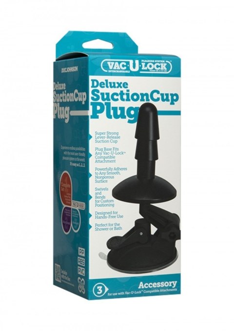 Przyssawka Z Ramieniem Vac-U-Lock Deluxe Suction Cup Plug Accessory Doc Johnson