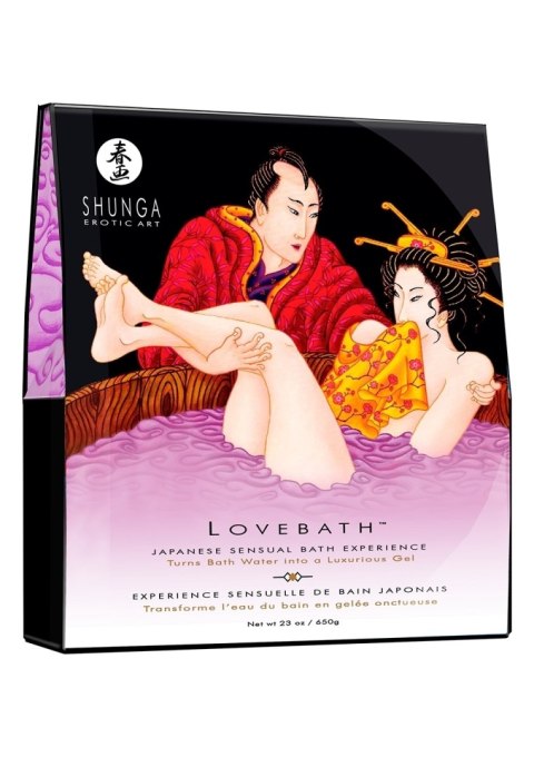 Środek Zmieniający Wodę W Galaretkę O Zapachu Lotosu Lovebath Sensual Lotus Shunga