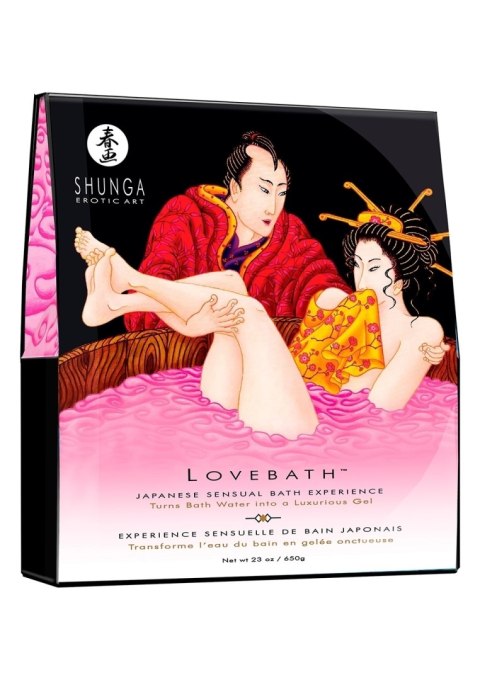 Środek Zmieniający Wodę W Galaretkę O Zapachu Pitaji Lovebath Dragon Fruit 650g Shunga