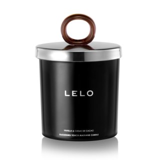 Świeczka Do Masażu O Zapachu Wanilii I Kakao Flickering Touch Massage Candle Vanilla & Creme De Cacao 150G Lelo