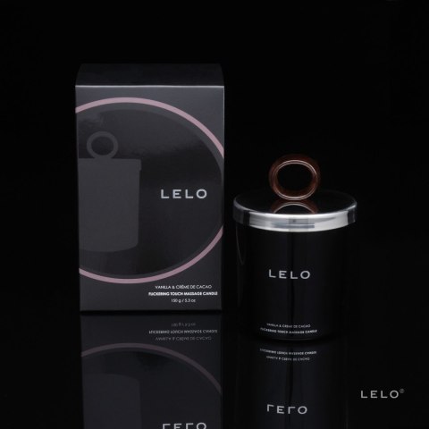 Świeczka Do Masażu O Zapachu Wanilii I Kakao Flickering Touch Massage Candle Vanilla & Creme De Cacao 150G Lelo
