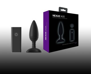 Wibrujący Korek Analny Ace S Nexus