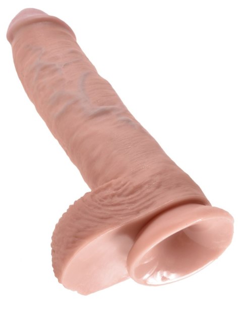 Dildo winylowe cieliste 25cm King Cock