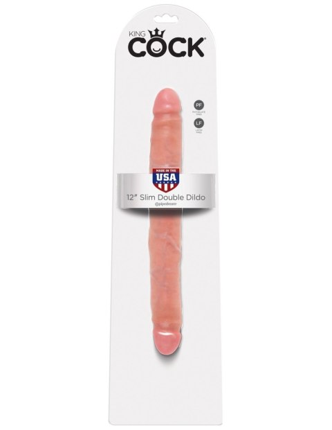Dildo Podwójne Cieliste 30Cm-King Cock