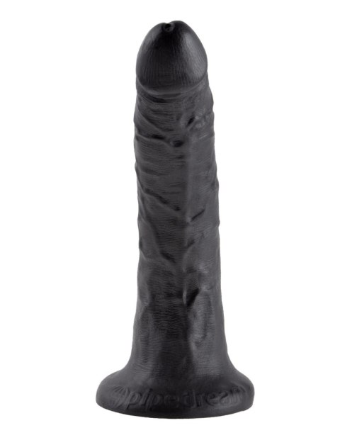 Dildo realistyczne czarne 18cm King Cock