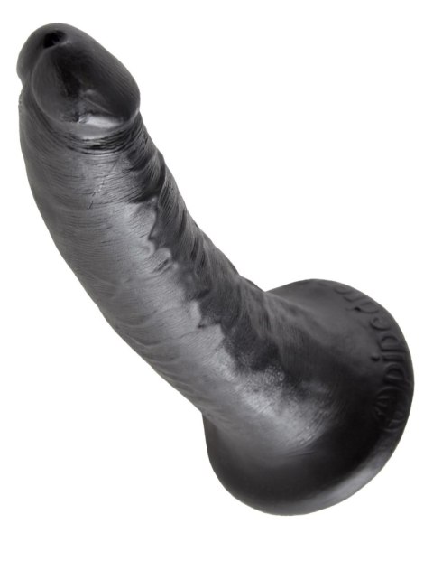 Dildo realistyczne czarne 18cm King Cock