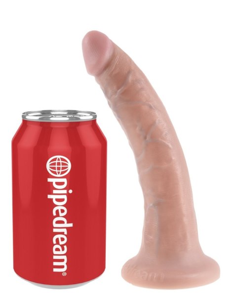 Dildo realistyczne cieliste 18cm King Cock
