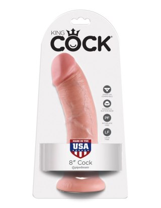 Dildo realistyczne cieliste 23cm King Cock