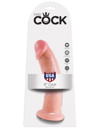 Dildo realistyczne cieliste 23cm King Cock