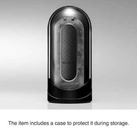 Masturbator Flip Zero Electronic Vibration Black Tenga