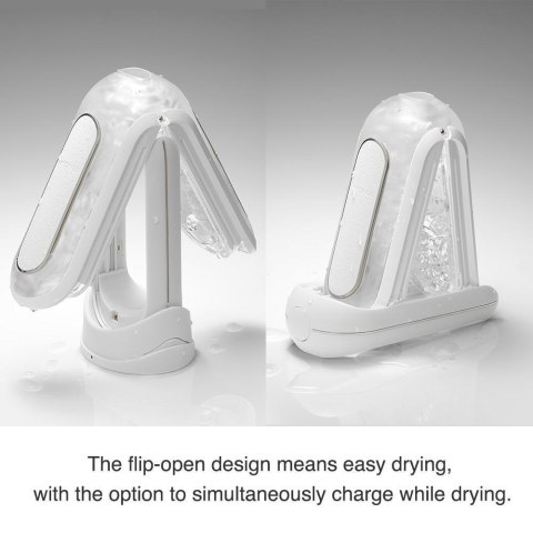 Masturbator Flip Zero Electronic Vibration White Tenga