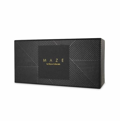 Obróżka z chwostem MAZE Tassel Choker Black Bijoux Indiscrets