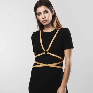 Uprząż Maze Multi-way Harness Brown Bijoux Indiscrets