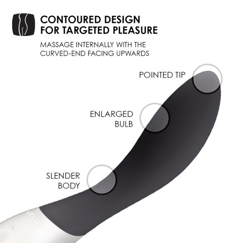 Wibrator Do Punktu G Mona Wave Black Lelo