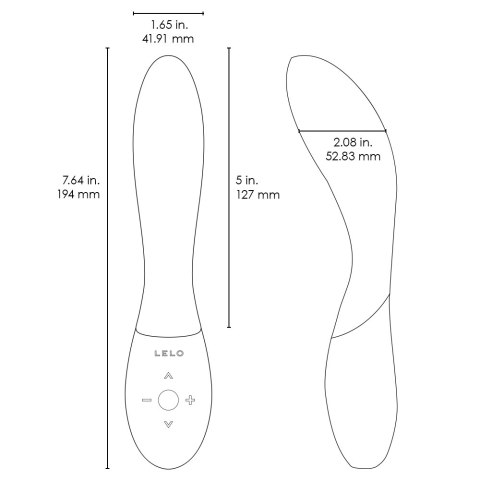 Wibrator Do Punktu G Mona Wave Black Lelo
