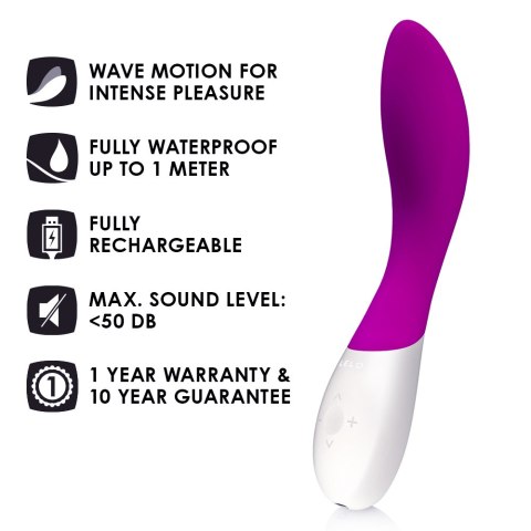 Wibrator Do Punktu G Mona Wave Deep Rose Lelo