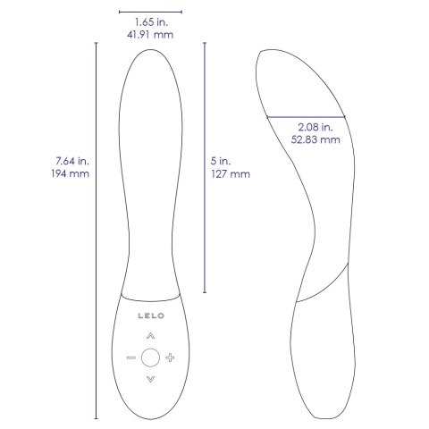 Wibrator Do Punktu G Mona Wave Midnight Blue Lelo