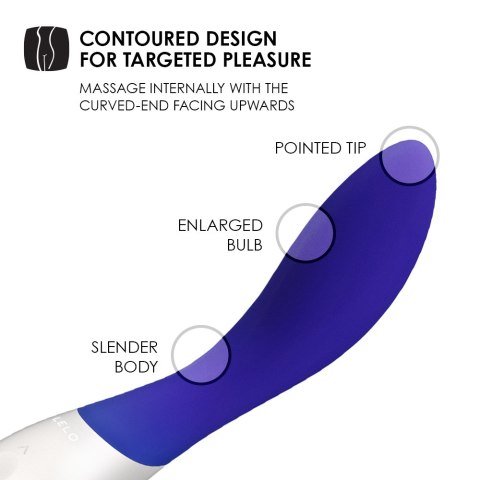 Wibrator Do Punktu G Mona Wave Midnight Blue Lelo
