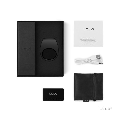 Wibrujący Pierścień Erekcyjny Tor 2 Ring Black Lelo