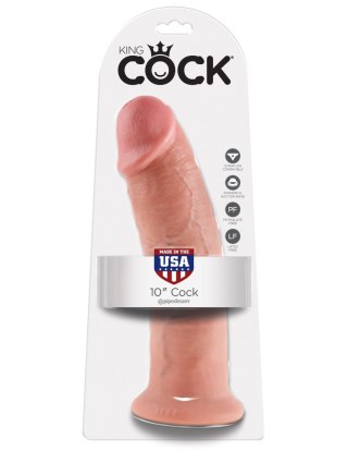 Dildo Winylowe Cieliste 25cm King Cock