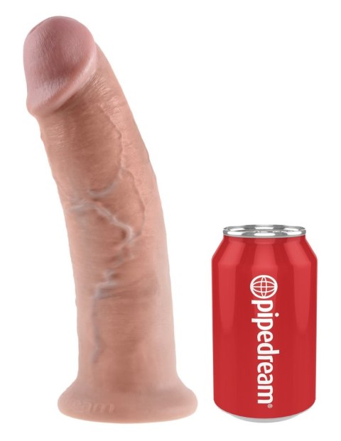 Dildo Winylowe Cieliste 25cm King Cock