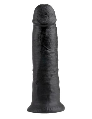 Dildo bez lateksu czarne 25cm King Cock
