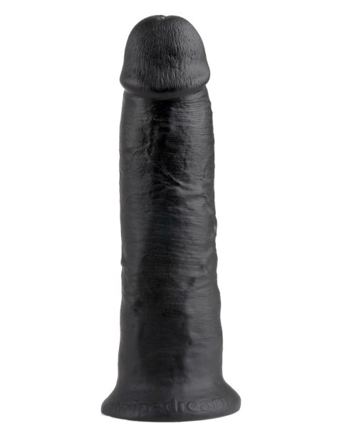 Dildo bez lateksu czarne 25cm King Cock