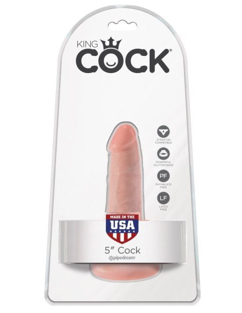 Dildo realistyczne cieliste 13cm King Cock
