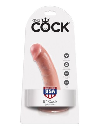 Dildo realistyczne cieliste 15cm King Cock