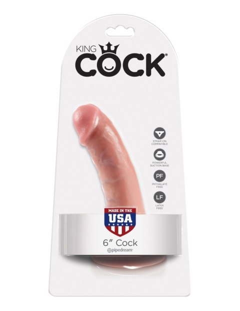 Dildo realistyczne cieliste 15cm King Cock