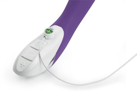 Innowacyjny Modułowy Wibrator Króliczek 2 Silniki Platynowy Silikon USB Fioletowy - Mystim Bon Aparte