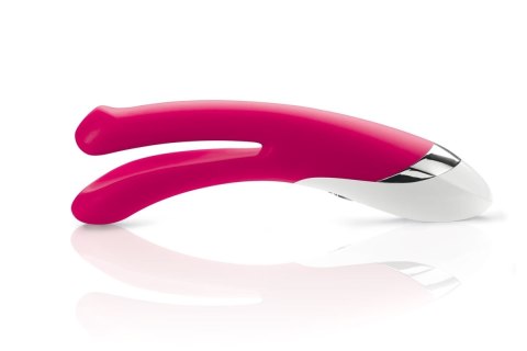 Innowacyjny Modułowy Wibrator Króliczek 2 Silniki Silikon Medyczny USB Różowy - Mystim Bon Aparte